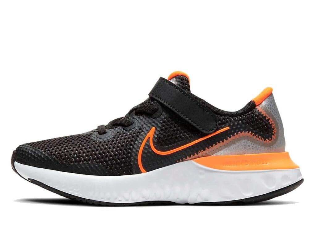 NIKE RENEW RUN (PSV) LITTLE KIDS CT1436-001 SIZE 2.5